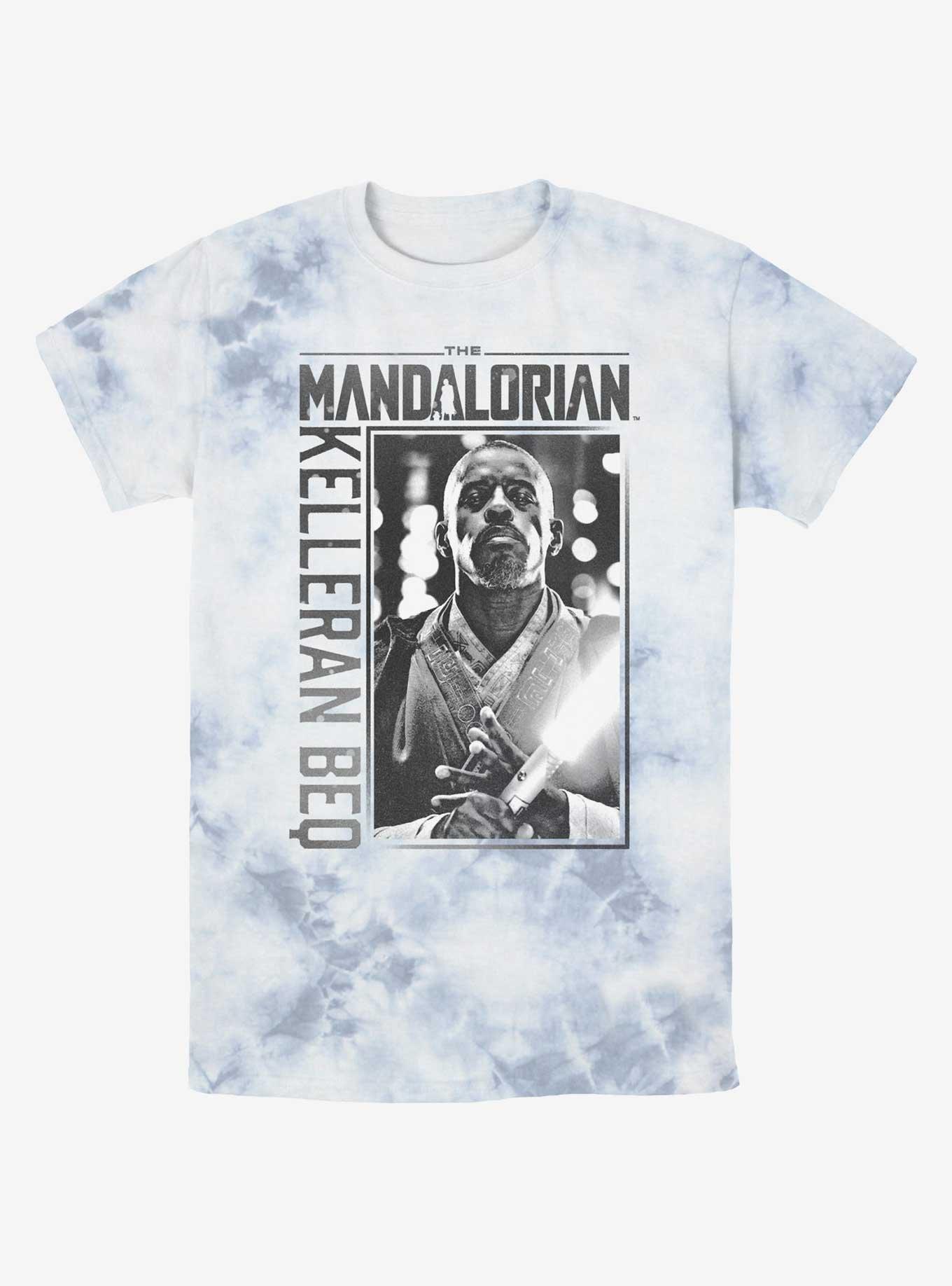 Star Wars The Mandalorian Kelleran Beq Poster Tie-Dye T-Shirt Online Hot Sale
