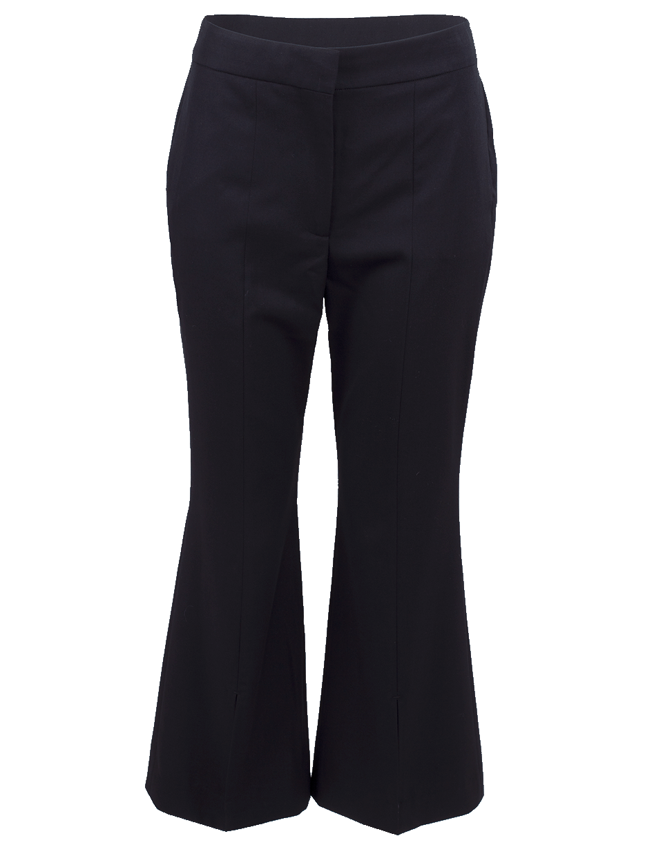 Tropical Wool Bell Crop Pant On Sale